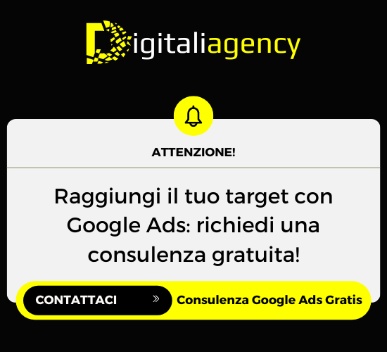 Consulenza Google ADS gratuita notifica